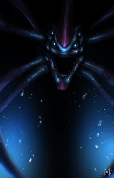 Reaper Leviathan - Subnautica